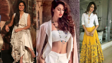 Katrina Kaif, Disha Patani, and Kiara Advani flaunt their fashionable side in these fusion ensembles