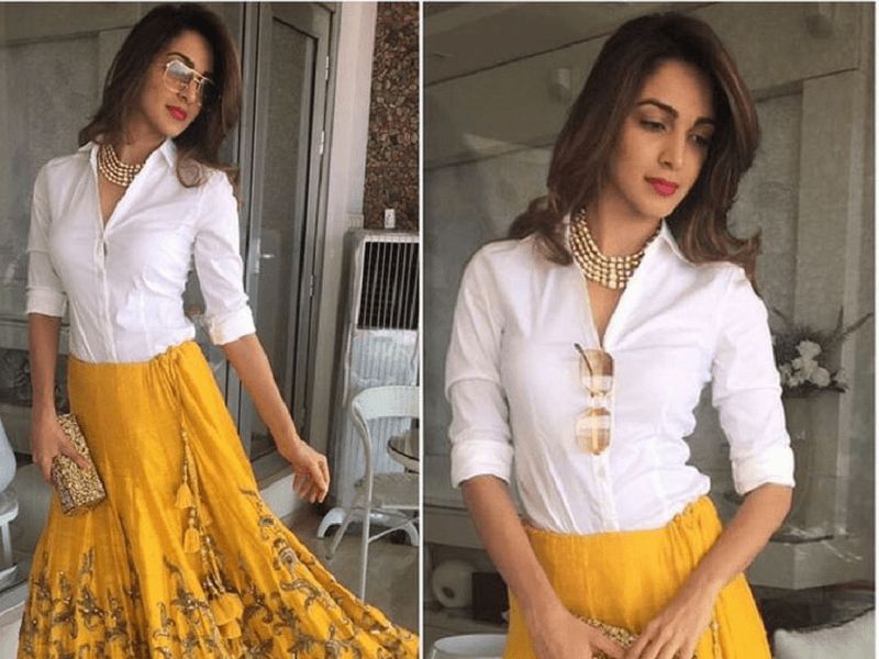 Katrina Kaif, Disha Patani, and Kiara Advani flaunt their fashionable side in these fusion ensembles - 5