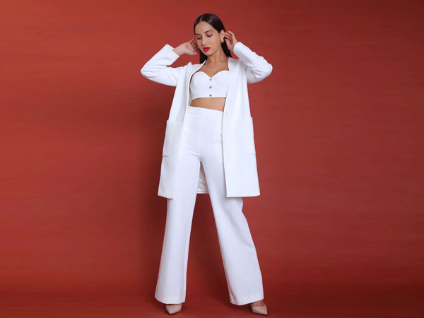 Katrina Kaif, Disha Patani, Kiara Advani, and Nora Fatehi Slay The White Pants Look Perfectly, See Pics - 3