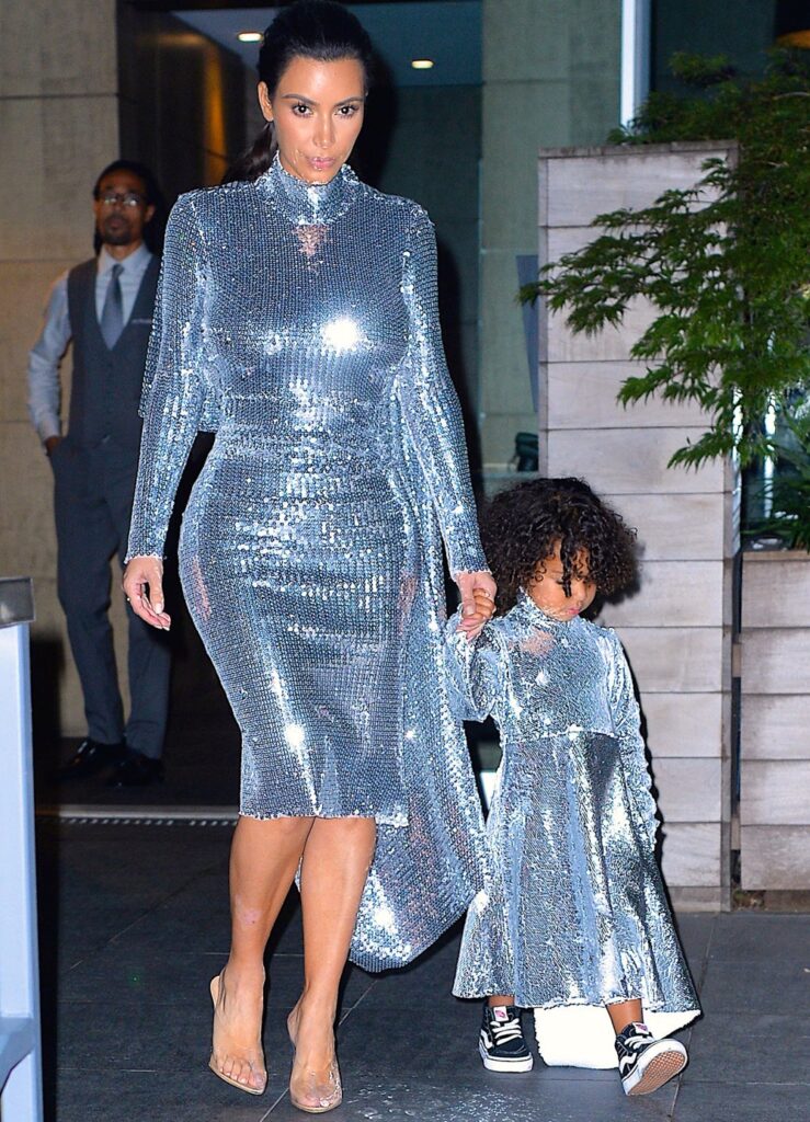 Kim Kardashian Looks Resplendent In These Shimmery Dresses! - 3