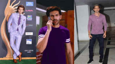 Looking For Lavender Hues? Take Tips From Ranveer Singh, Hrithik Roshan, Kartik Aaryan