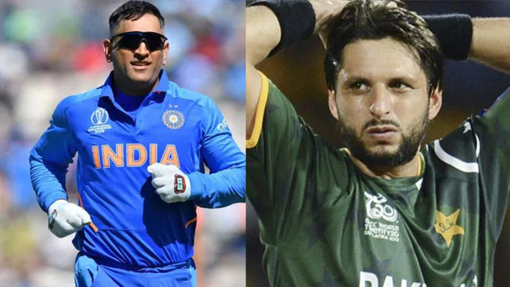 MS Dhoni vs Shahid Afridi: The Best Middle Order Batsman