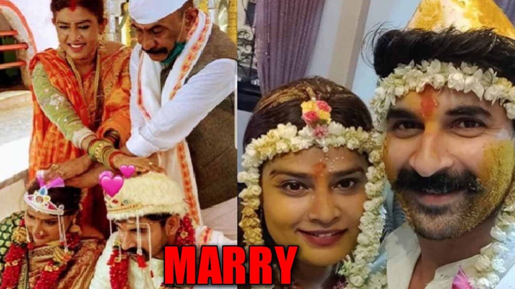 Mumbai don Arun Gawli’s daughter Yogita marries actor Akshay Waghmare