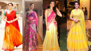 Nayanthara, Tamannaah Bhatia, Kajal Aggarwal, Keerthy Suresh: Who Carried Saree Style Lehenga Best?