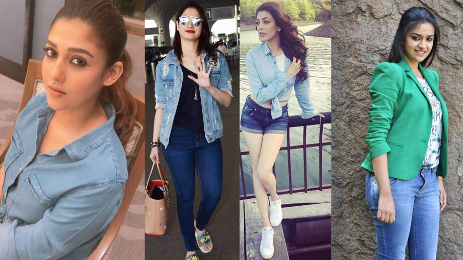 Nayanthara, Tamannaah Bhatia, Kajal Aggarwal, Keerthy Suresh: Whose Denim Look You Love The Most?