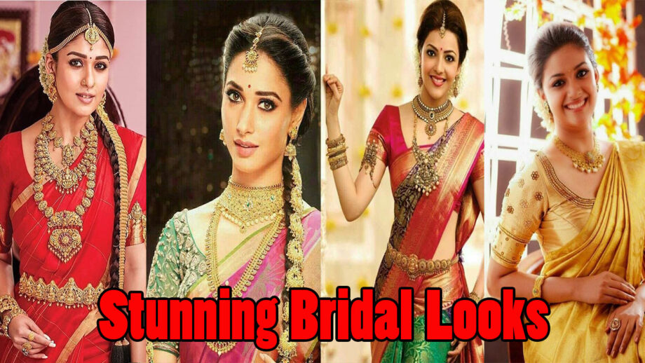 Nayanthara, Tamannaah Bhatia, Kajal Aggarwal, Keerthy Suresh’s STUNNING South Indian Bridal Looks 9