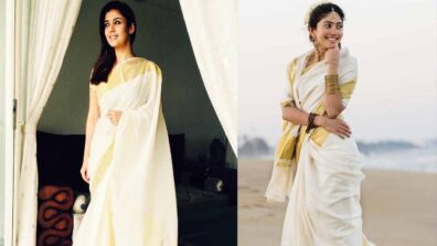 Nayanthara VS Sai Pallavi: Who Looks Classy White South Sarees?