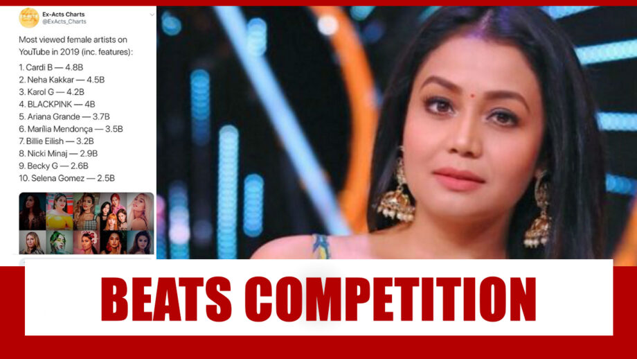 Neha Kakkar BEATS Ariana Grande and Selena Gomez in MUSIC BATTLE