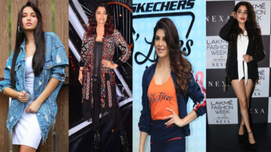 Nora Fatehi, Aishwarya Rai Bachchan, Jacqueline Fernandez, Janhvi Kapoor: The Celebs Inspired Coolest Jackets Every Woman Should Own