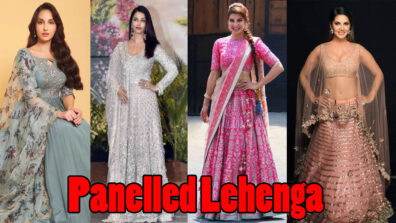 Nora Fatehi, Aishwarya Rai Bachchan To Jacqueline Fernandez : Who Carries Panelled Lehenga Better?