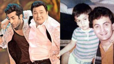 Ranbir Kapoor and Rishi Kapoor father son nostalgic moments