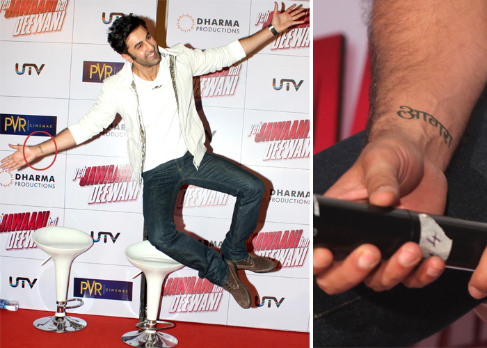 Ranbir Kapoor, Arjun Kapoor, Ajay Devgn, And Sidharth Malhotra’s Interesting Tattoos - 1