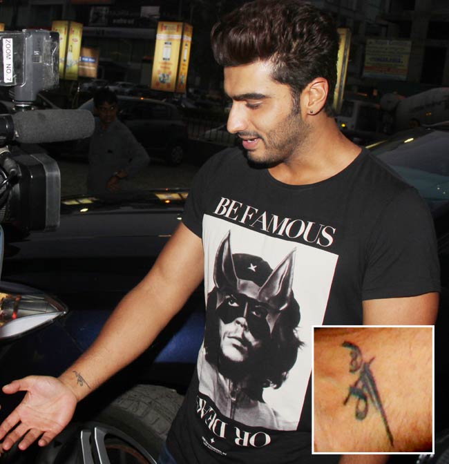 Ranbir Kapoor, Arjun Kapoor, Ajay Devgn, And Sidharth Malhotra’s Interesting Tattoos - 3