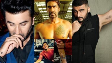 Ranbir Kapoor, Arjun Kapoor, Ajay Devgn, And Sidharth Malhotra’s Interesting Tattoos