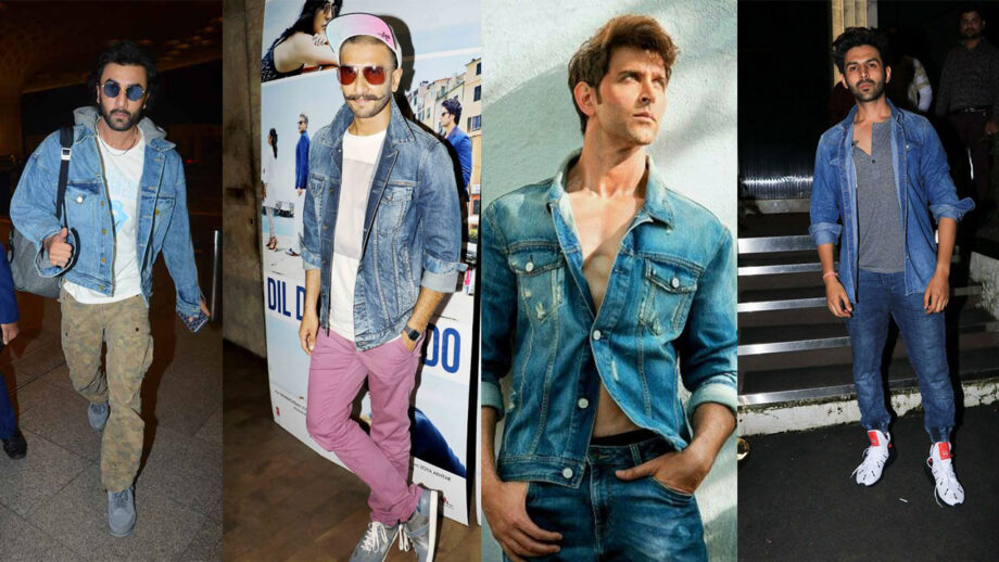 Ranbir Kapoor, Ranveer Singh, Hrithik Roshan, Kartik Aaryan: Who Looks HOT In Denim Shirt? 9