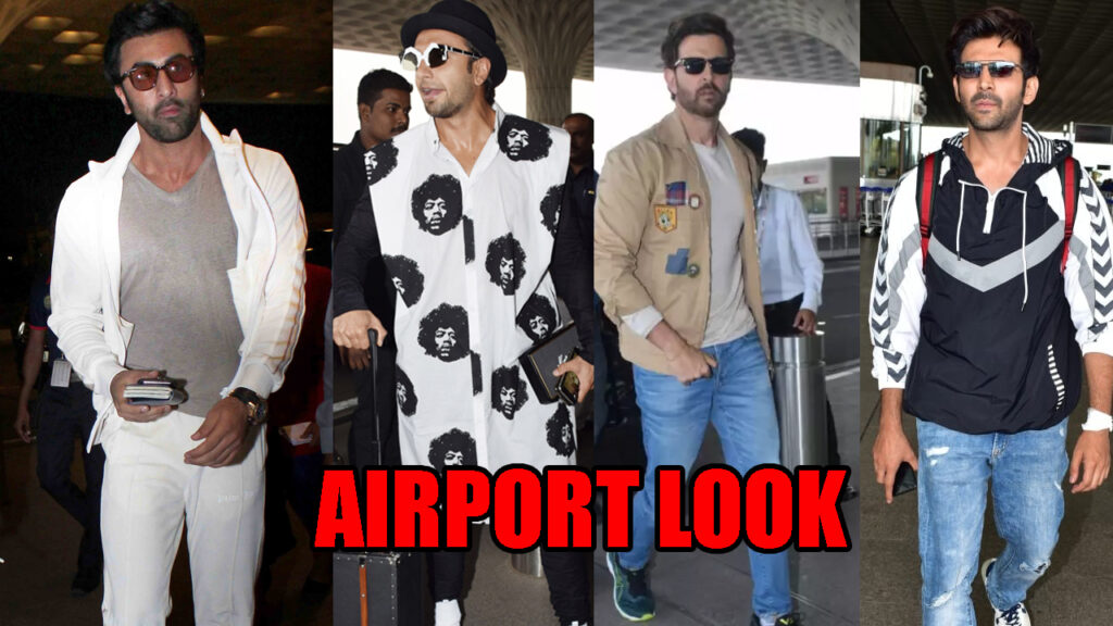 Ranbir Kapoor, Ranveer Singh, Hrithik Roshan, Kartik Aaryan: Who Nailed The Airport Look Best?