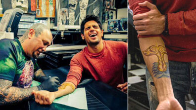 REVEALED! Siddharth Malhotra’s Tattoo Secret