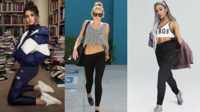 Selena Gomez, Miley Cyrus And Ariana Grande’s Sporty Fashion Looks Are Too Hot To Handle