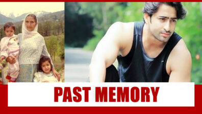 Shaheer Sheikh goes down memory lane