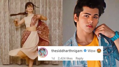 Siddharth Nigam amazed after seeing Avneet Kaur dance performance, comments on her post