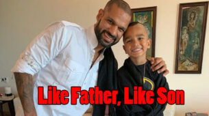 So Cute: Shikhar Dhawan’s dance interrupted by son Zoravar
