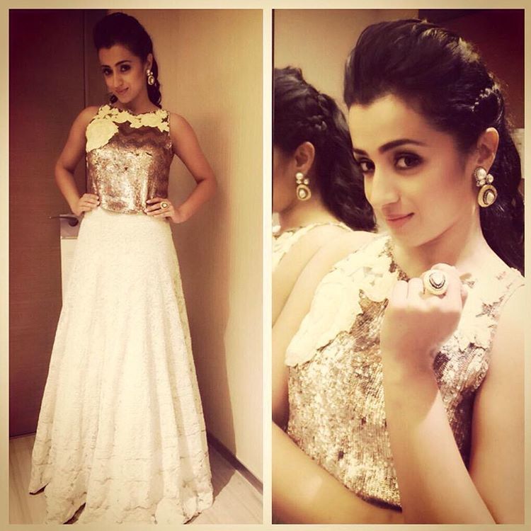 Stunner Or Bummer: Shriya Saran VS Trisha Krishnan VS Sridevi, Who Styled In Manish Malhotra Outfit Best? - 2