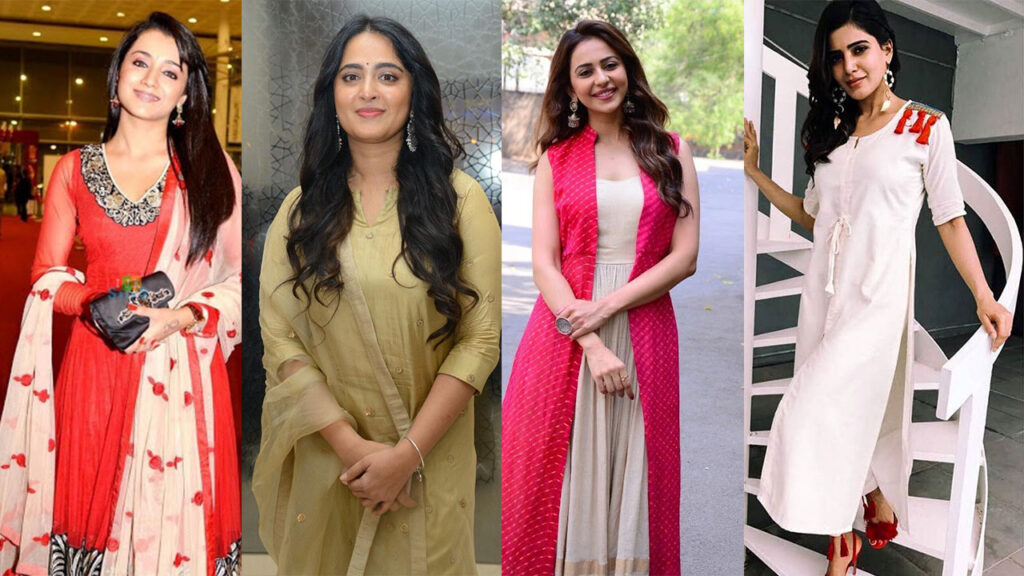 Style Inspiration: Trisha Krishnan, Anushka Shetty, Rakul Preet Singh, Samantha Akkineni Looks Jaw-Dropping Gorgeous In This Ethnic Look