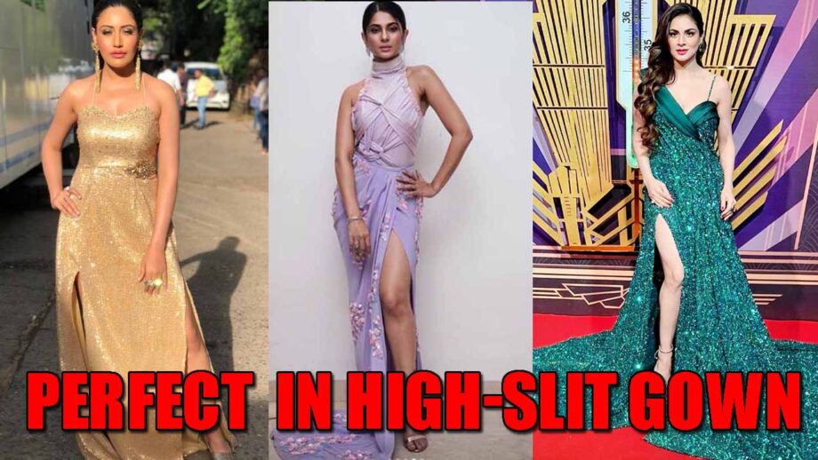 Surbhi Chandna VS Jennifer Winget VS Shraddha Arya: Who Makes Perfect Style In High-Slit Gown?