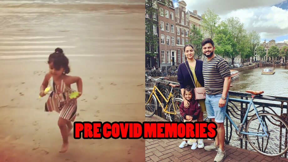 Suresh Raina shares a throwback video of his daughter Gracia 1