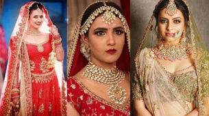 Take Bridal Lehenga Inspiration From Divyanka Tripathi, Jasmin Bhasin And Shrenu Parikh  To Spice Up Shaadi Season