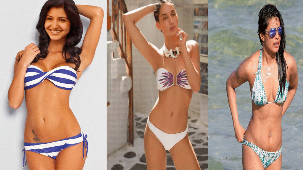 Take Cue From Anushka Sharma, Nora Fatehi And Priyanka Chopra For Nailing The Bikini Body Look