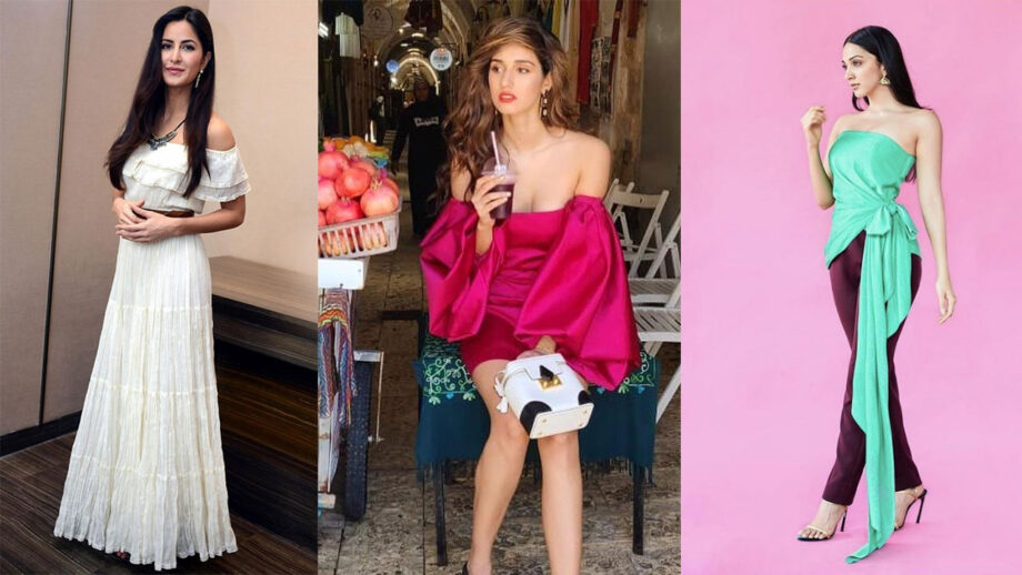 Take Cue From Katrina Kaif, Disha Patani And Kiara Advani For Nailing The Off-Shoulder Outfit Look 7