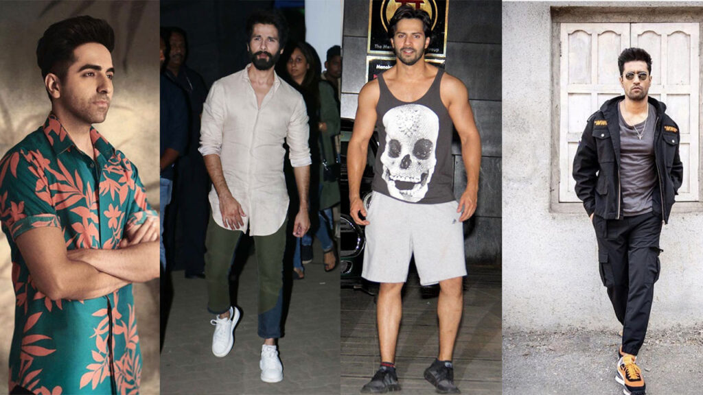 Taking Notes From Ayushmann Khurrana, Shahid Kapoor, Varun Dhawan, Vicky Kaushal's Summer Cool Outfits