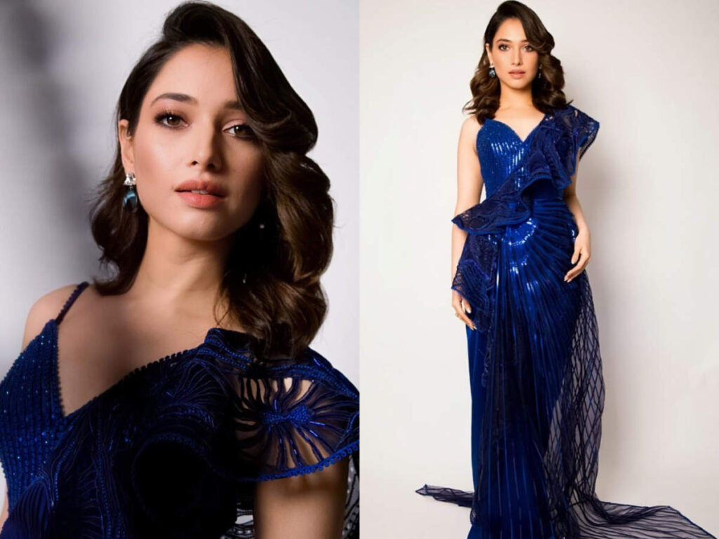 Tamannaah Bhatia And Samantha Akkineni Never Fail To Amaze Us In Shimmery Dresses! - 1