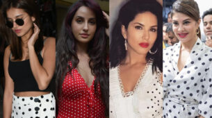 Tara Sutaria, Nora Fatehi To Jacqueline Fernandez: Who Pulled Off Old Fashioned Polka Dot Outfits Better?