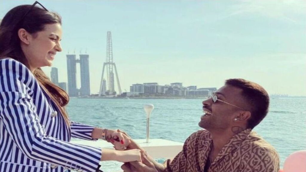 The Adorable Love Story Of Hardik Pandya and belle Natasha