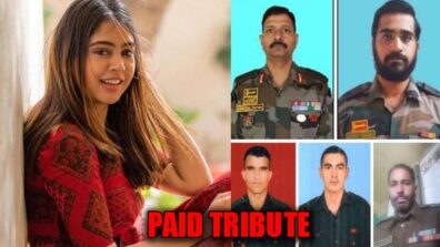 This is how Niti Taylor paid tribute to security personnel martyred in J&K’s Handwara