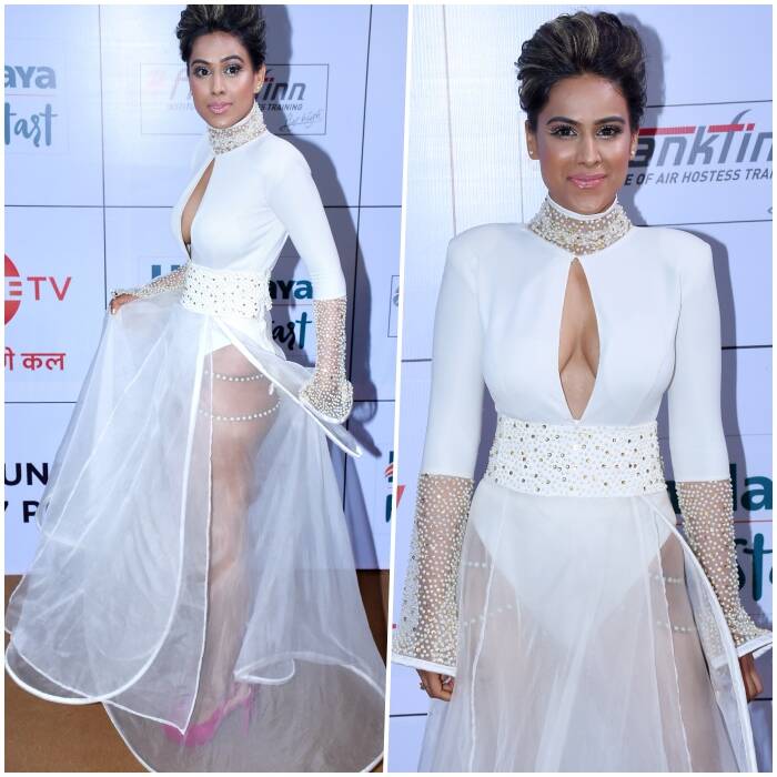 Times When Naagin Fame Nia Sharma Went BOLD On The Red Carpet - 2