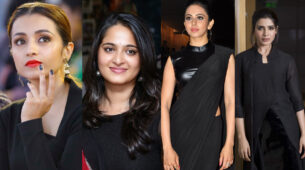 Trisha Krishnan, Anushka Shetty, Rakul Preet Singh, Samantha Akkineni: Who Nailed All The Black Outfits Like A Pro?