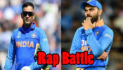 Watch Now! MS Dhoni VS Virat Kohli’s Rap Battle