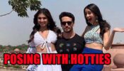 When Tiger Shroff posed with HOTTIES Tara Sutaria and Ananya Panday together