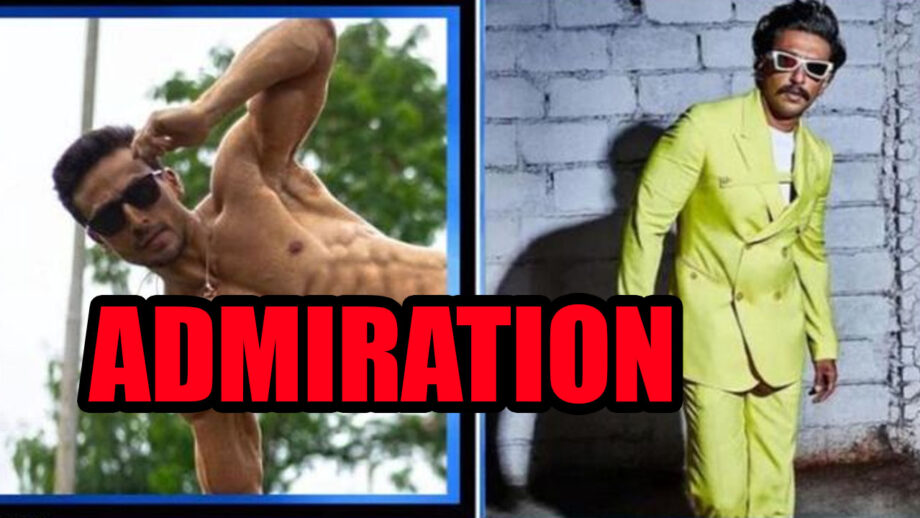 WOW: Ranveer Singh can't stop admiring Tiger Shroff's rock-hard abs