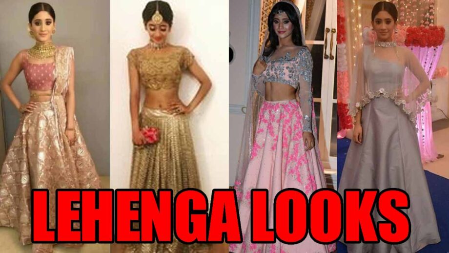 Yeh Rishta Kya Kehlata Hai Shivangi Joshi aka Naira s STUNNING lehenga looks IWMBuzz