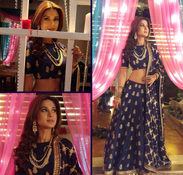 7 Times Jennifer Winget Nailed Her Look In Glitter Lehenga - 5