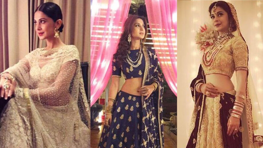 7 Times Jennifer Winget Nailed Her Look In Glitter Lehenga