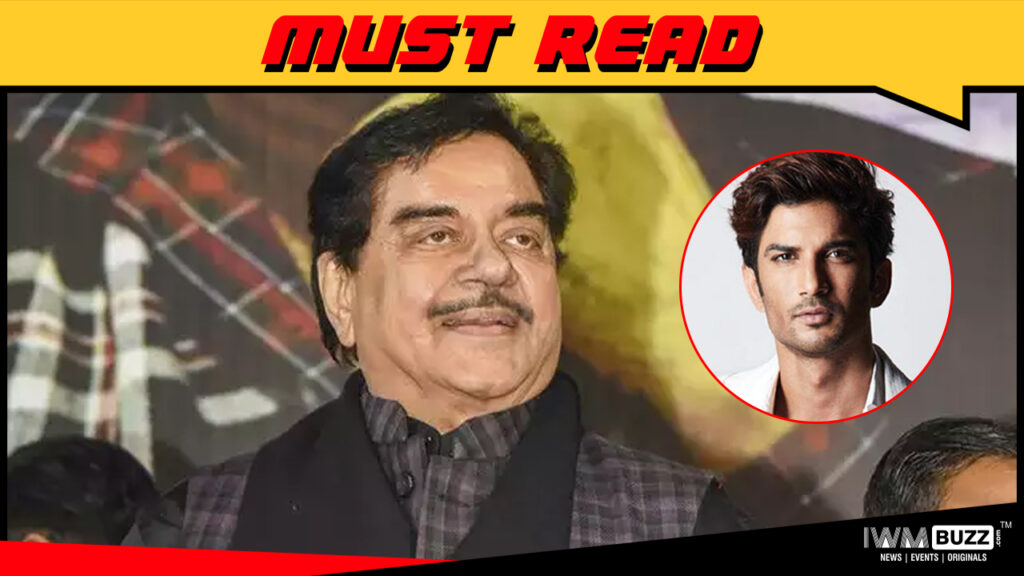 Suddenly everyone is Sushant Singh Rajput's friend, offering two-bits on him: Shatrughan Sinha