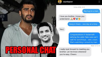 A day after Sushant Singh Rajput’s suicide, Arjun Kapoor shares his private chat with the late actor