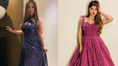 Aashika Bhatia VS Arishfa Khan: Who styled sequinned outfit better?