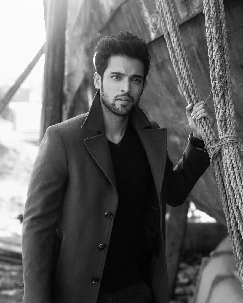 All The Times Parth Samthaan Slew In Black And White Looks - 0