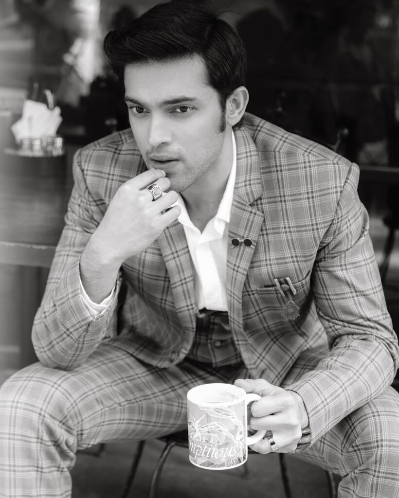 All The Times Parth Samthaan Slew In Black And White Looks - 1